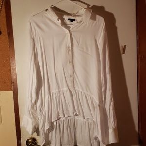 White long sleeve blouse